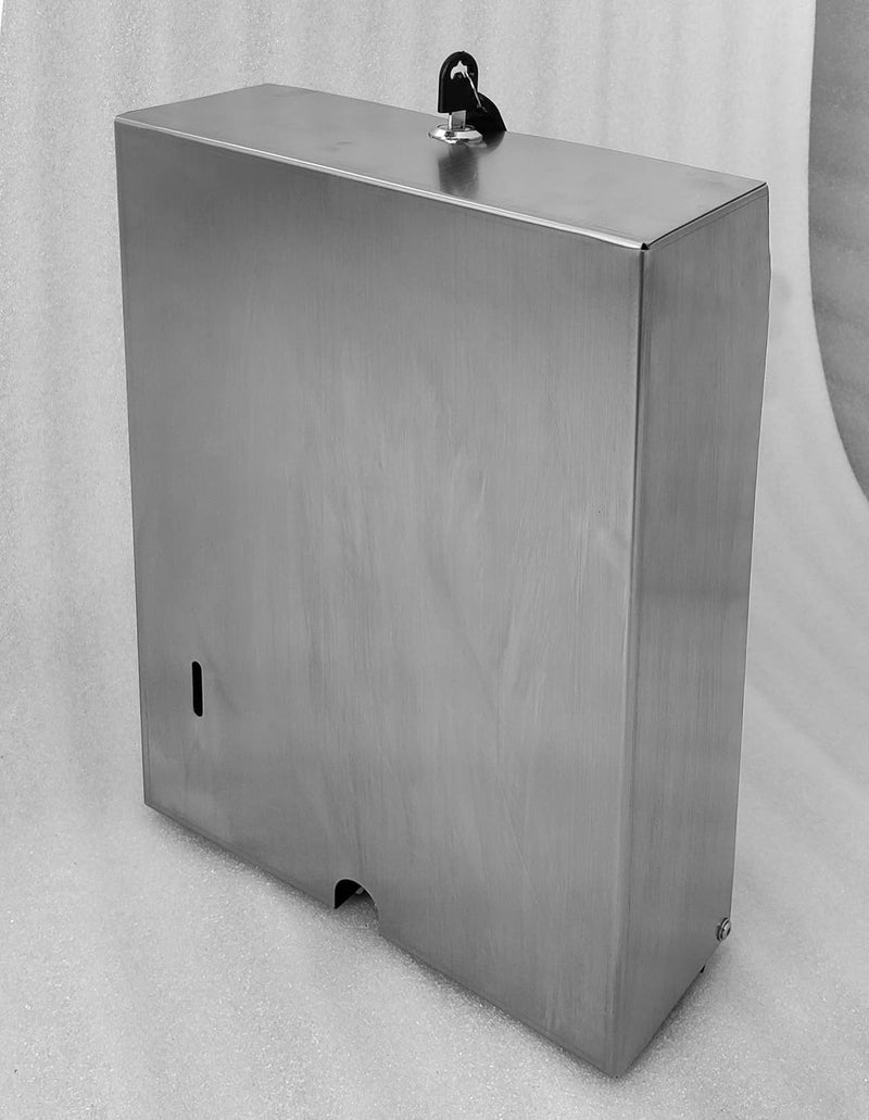 Dolphy WallMounted Paper Towel Dispenser with Lock Design for Office Home Bathroom Hotel Facility Restroom - Image 2