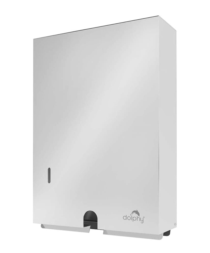 Dolphy WallMounted Paper Towel Dispenser with Lock Design for Office Home Bathroom Hotel Facility Restroom - Image 1