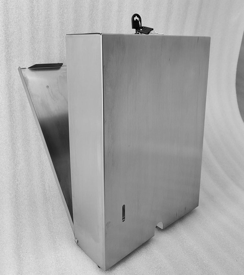 Dolphy WallMounted Paper Towel Dispenser with Lock Design for Office Home Bathroom Hotel Facility Restroom - Image 3