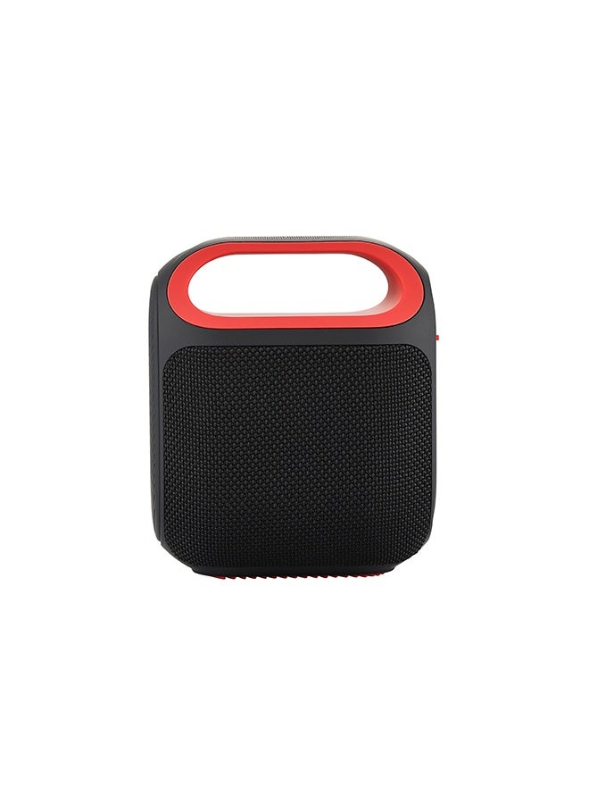 LAWAZIM Waterproof Bluetooth Speaker - 10W Black Color - Portable Wireless Speaker with Dual-Sided Sound, TF/USB/FM/AUX Playback, and Type-C Charging - for Travel, Outdoor Use, and Home Entertainment - Image 5