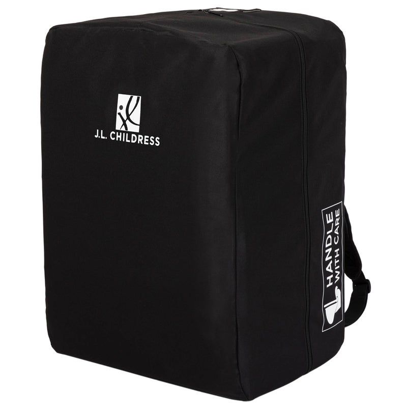 J.L. Childress Travel Bag for Doona & Evenflo Shyft Dualride - Travel Bag for Airplane, Fits Most Infant Car Seats, Airport Accessories for Gate or Baggage Check, AirTag Compatible - Elite, Black - Image 1
