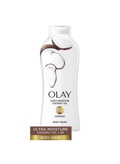 Olay Ultra Moisture Body Wash With Coconut Oil 650 Ml  - Image 3