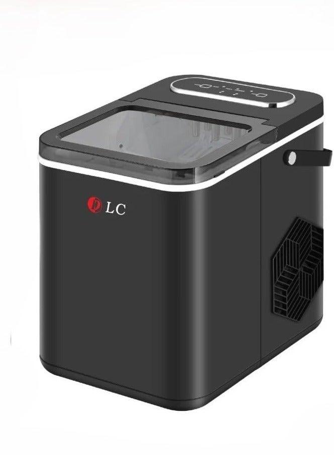 ال سي Ice Maker 9 Cut At A Time 1.4 Litre 105 Watt DLC-37565 Black  - Image 1