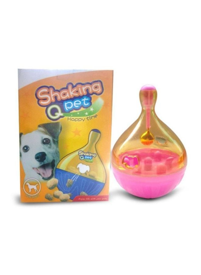 Loquat Tumbler Leakage Food Ball Toy Gold/Pink - Image 2