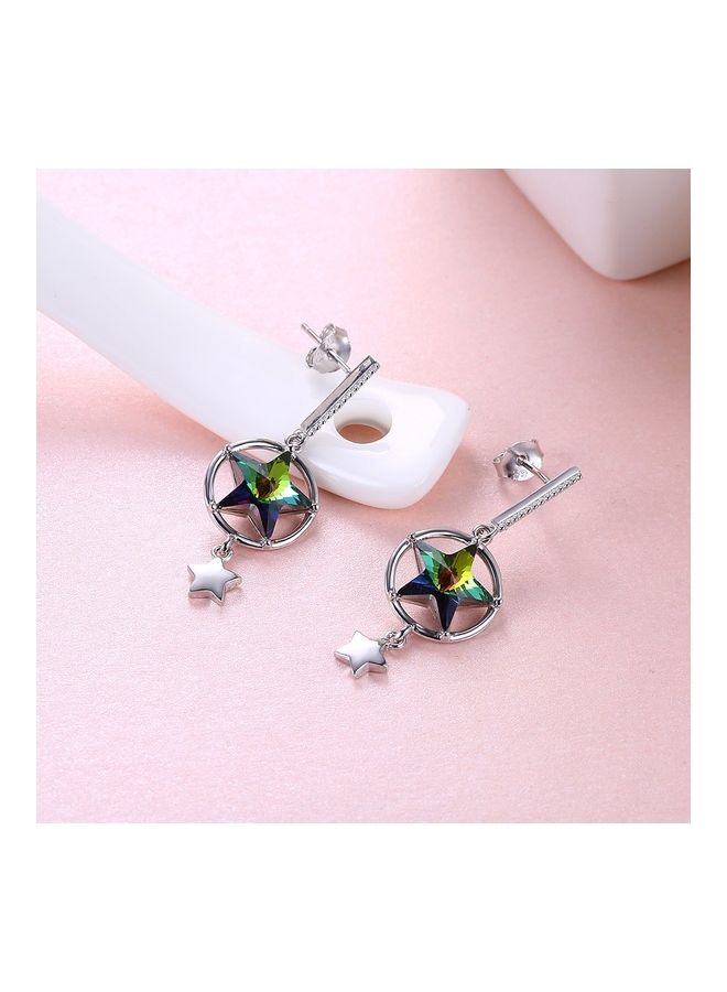 NIBEMINENT 925 Sterling Silver Dangle Earrings - Image 2