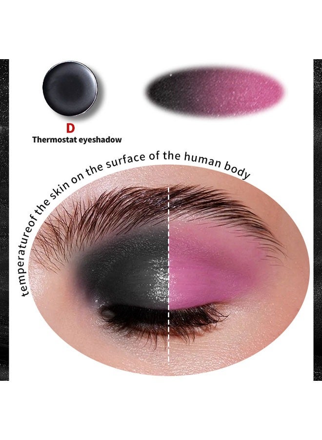 Ocheal 5 Color Eyeshadow Palette: Punk, Metallic Shimmer, Matte, Smoky Makeup-Starlight Shine Eyeshadow Palette - Image 3