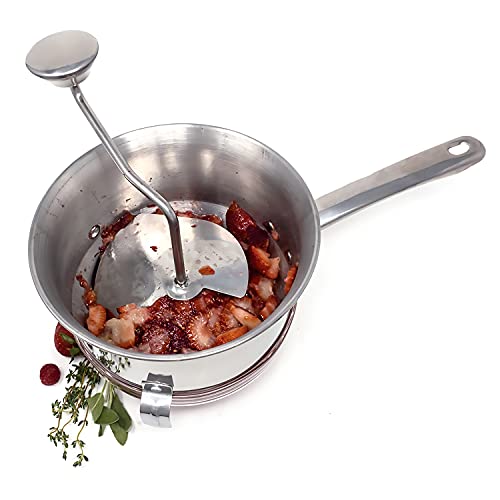 Norpro Stainless Steel Food Mill,Silver - Image 4