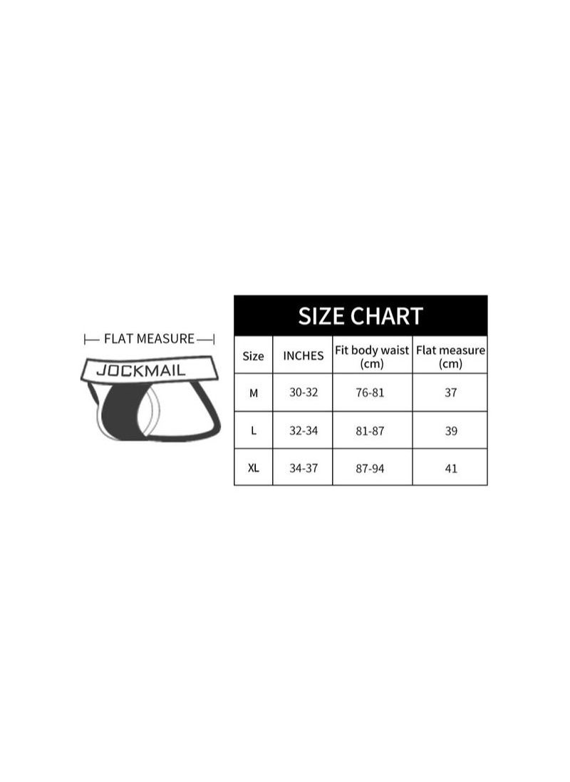 Generic - 1-Piece Men's Briefs Underwear Wide Waistband Wool Drawstring Underpants Color Red Size XL - Image 1