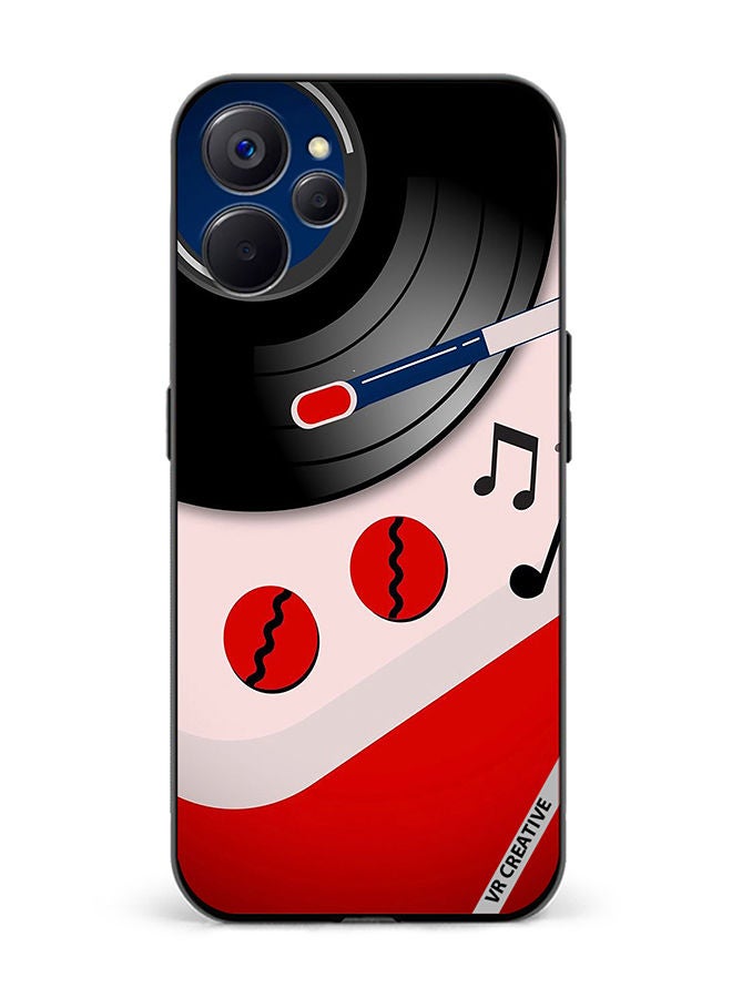 VR CREATIVE Protective Case Cover For Realme 10 5G Music Design Multicolour - Image 1