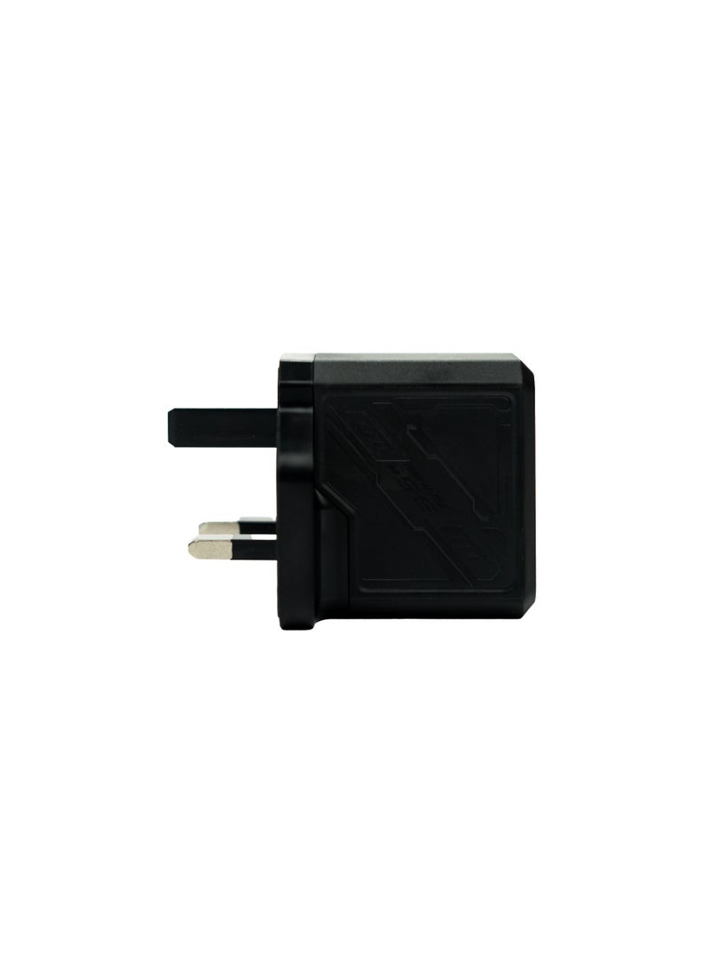 Roots Innovations 35W GaN Fast Charger with 1 USB-A & 1 USB-C Port, Matte Black - Image 4