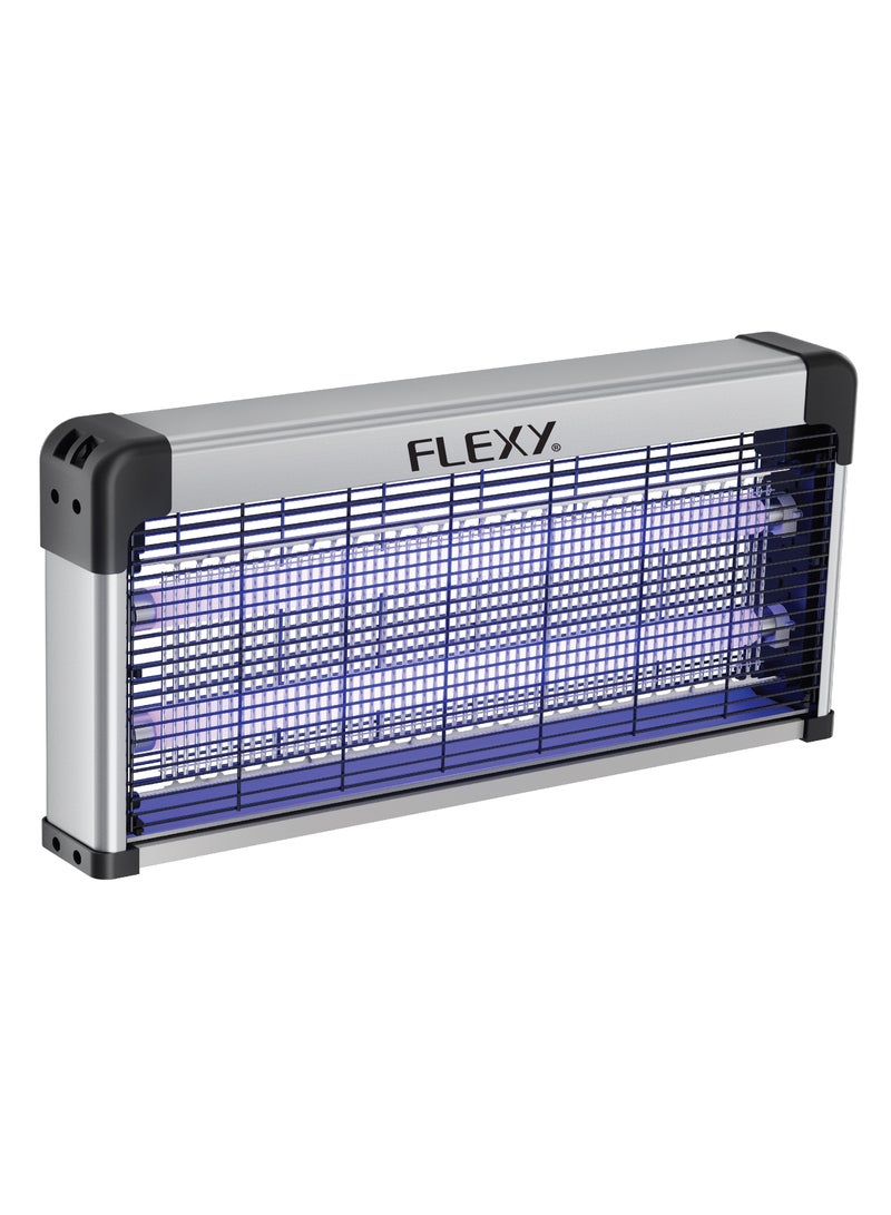 Flexy FLEXY Electric Insect Killer 40W | Dual UV LED Mosquito & Fly Zapper | Safe for Babies & Pets | High-Voltage Bug Trap | 70mm Insulated Aluminum Body | Easy to Clean | 1-Year Warranty | Indoor/Outdoor Use  - Image 1
