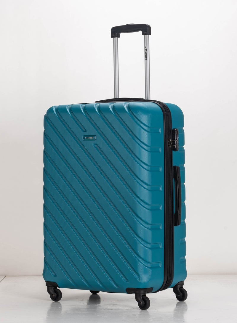 ستارجولد 4 عبوات من عربة أمتعة مقفلة ذات رقم دوار للجانب الصلب - Image 2