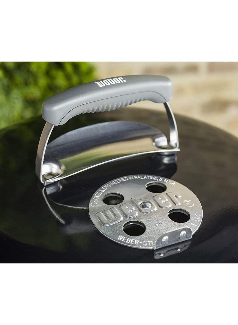 ويبر شواية الفحم Bar-B-Kettle، شواية Kettle الكلاسيكية (أسود، 47 سم) - Image 4