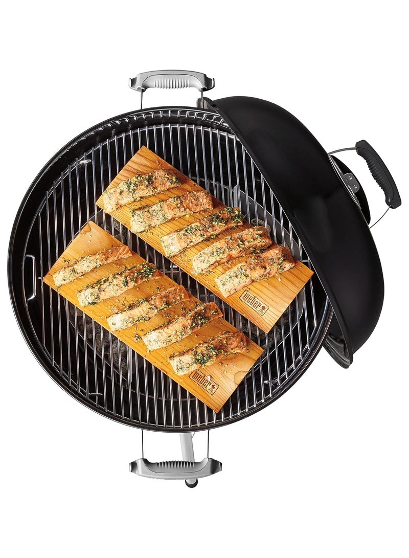 ويبر شواية الفحم Bar-B-Kettle، شواية Kettle الكلاسيكية (أسود، 47 سم) - Image 5