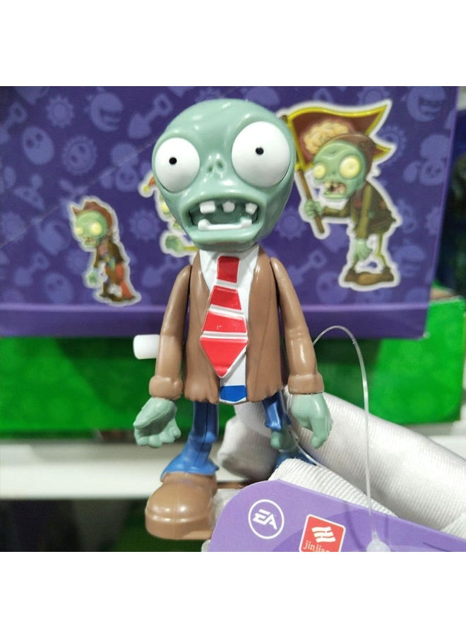 null - Genuine Plants Vs. Zombies Coil Full Set Toy Model Rock Zombie Potato Mine Dinosaur Zombie-Color:Coil Zombie Fun Experience Edition 3 - Image 1