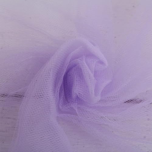 Filloxy Net Fabric Cloth for Multi Decoration, Parties, Festival, Costumes, Gift Packing, Party, Backdrop Material mandap, Pooja Background Ribbon Wedding Decoration, 58" Width (Lavender, 10 Meter) - Image 5