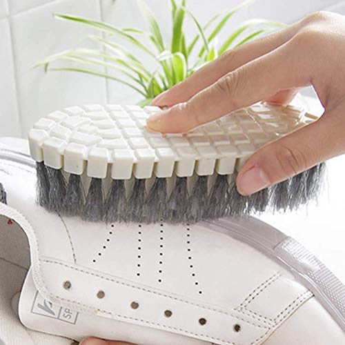 KPNG Scrub Brush, Quality Soft Laundry Clothes Shoes Pot Washing Scrubbing Brush, Easy to Grip Household Cleaning Brushes (Pack of-1, Bendable) - Image 4