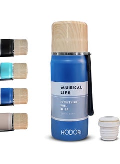Generic Vacuum Insulated Stainless Steel Thermos Thermal Flask Keeps Drinks Hot or Cold for a Long Time BPA Free Leak-Proof Travel Mug 420ml  - Image 1