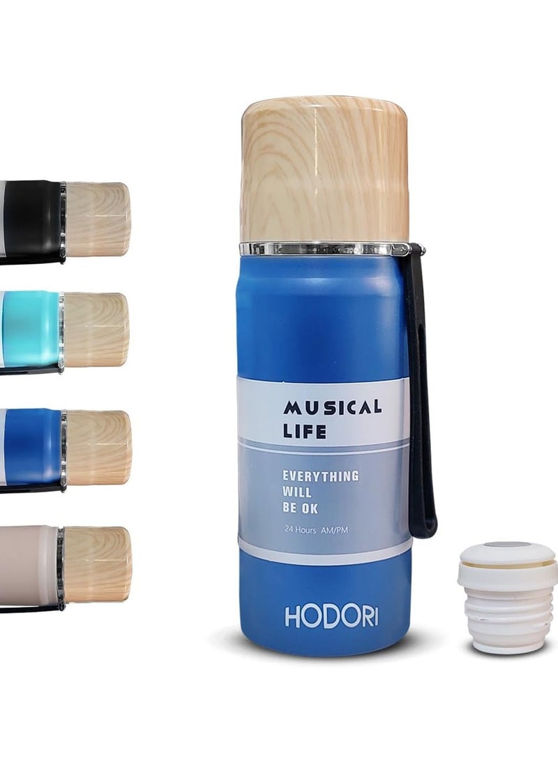 Vacuum Insulated Stainless Steel Thermos Thermal Flask Keeps Drinks Hot or Cold for a Long Time BPA Free Leak-Proof Travel Mug 420ml - Image 1