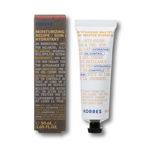 KORRES Athenian Grooming Mattifying Moisturizer for Men with Salicylic Hyaluronic Acid Lightweight PoreMinimizing Face Cream SiliconeFree Vegan 169 fl oz - Image 3