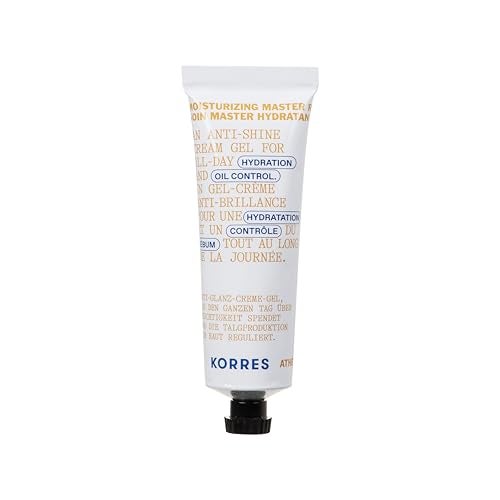 KORRES Athenian Grooming Mattifying Moisturizer for Men with Salicylic Hyaluronic Acid Lightweight PoreMinimizing Face Cream SiliconeFree Vegan 169 fl oz - Image 1