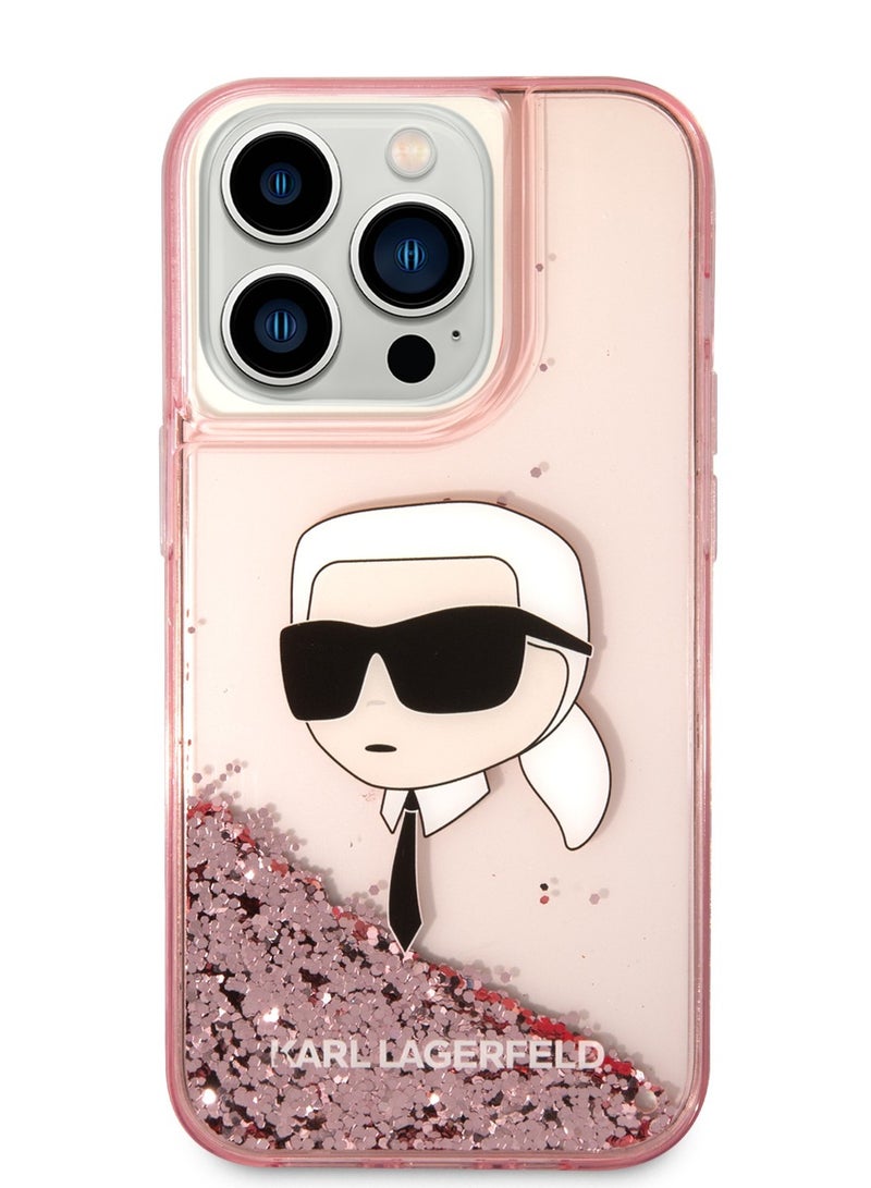 كارل لاغرفيلد حافظة صلبة لرأس كارل من ليكويد جليتر NFT
ايفون 14 برو - وردي - Image 1