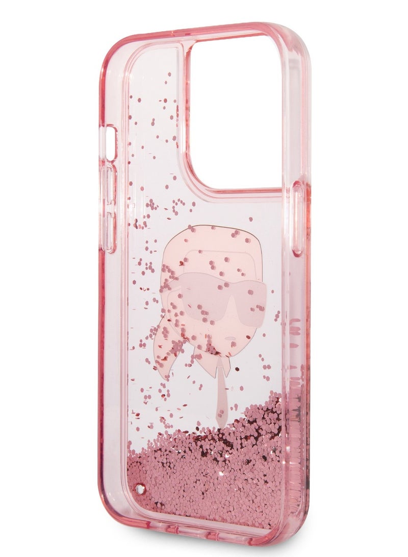 كارل لاغرفيلد حافظة صلبة لرأس كارل من ليكويد جليتر NFT
ايفون 14 برو - وردي - Image 5