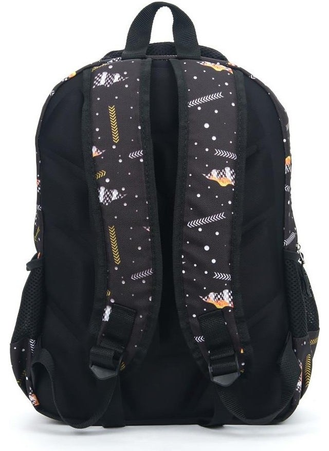 Masho Trend - Monster Truck School Bag + Lunch Box + Pencil Case + Water Bottle Trolley Bag Primary School Bag Backpack - Image 1