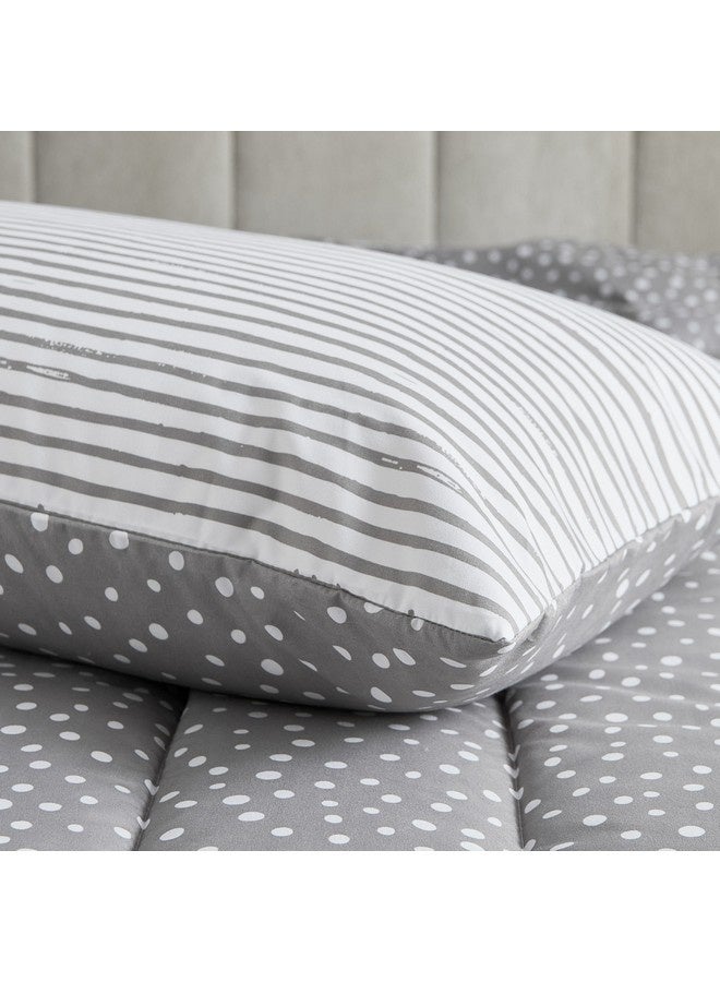 Home Box Ontario 2-Pieces Clove Printed Microfiber Twin Comforter Set 220 x 160 cm  - Image 5