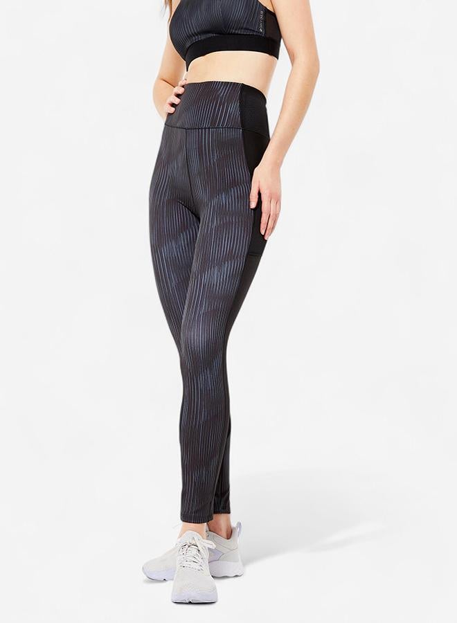 DECATHLON Women's Fitness Leggings with Phone Pocket - /Smoky - Image 1