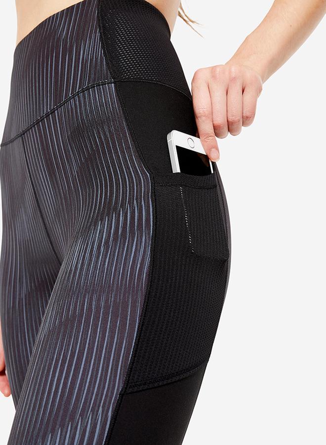 DECATHLON Women's Fitness Leggings with Phone Pocket - /Smoky - Image 3