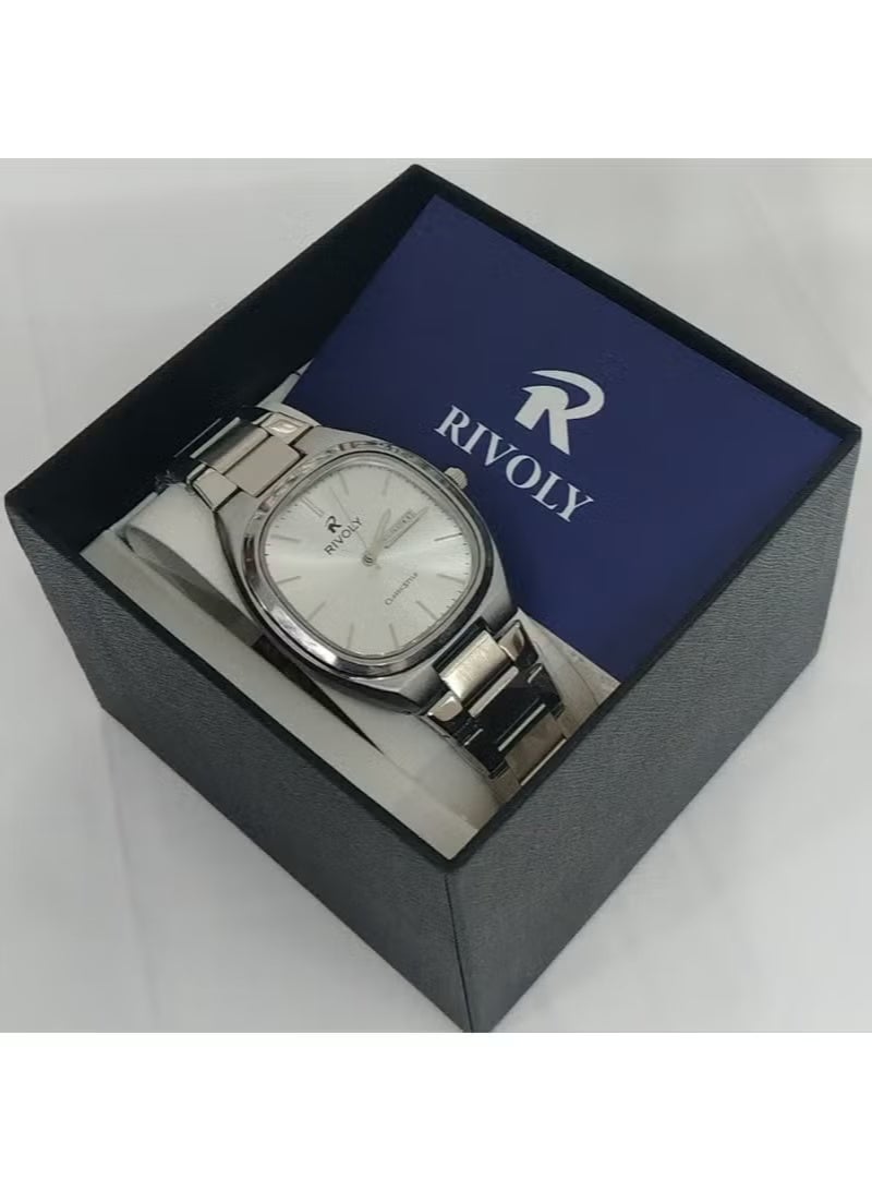 ريفولي ساعة ريفولي الرجالية، أناقة وجودة عالية، إصدار جديد، ستانلس ستيل