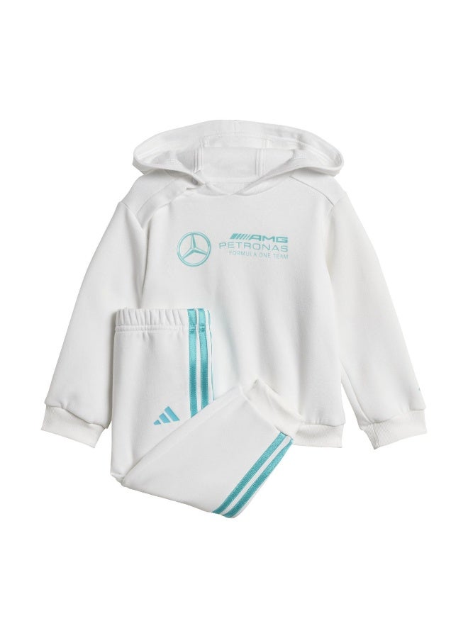 Adidas Adidas Mer Dna Bbyjgls White Youth/Baby Jogger Suits For Kids - Image 1
