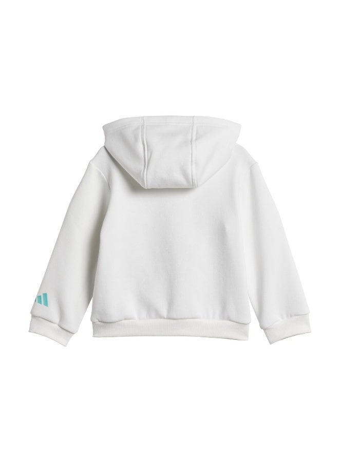 Adidas Adidas Mer Dna Bbyjgls White Youth/Baby Jogger Suits For Kids - Image 3