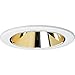 Progress Lighting Progress Lighting P8043-22 Transitional Cone Trim Collection in White Finish, 5-Inch Diameter, Gold Alzak  - Image 2