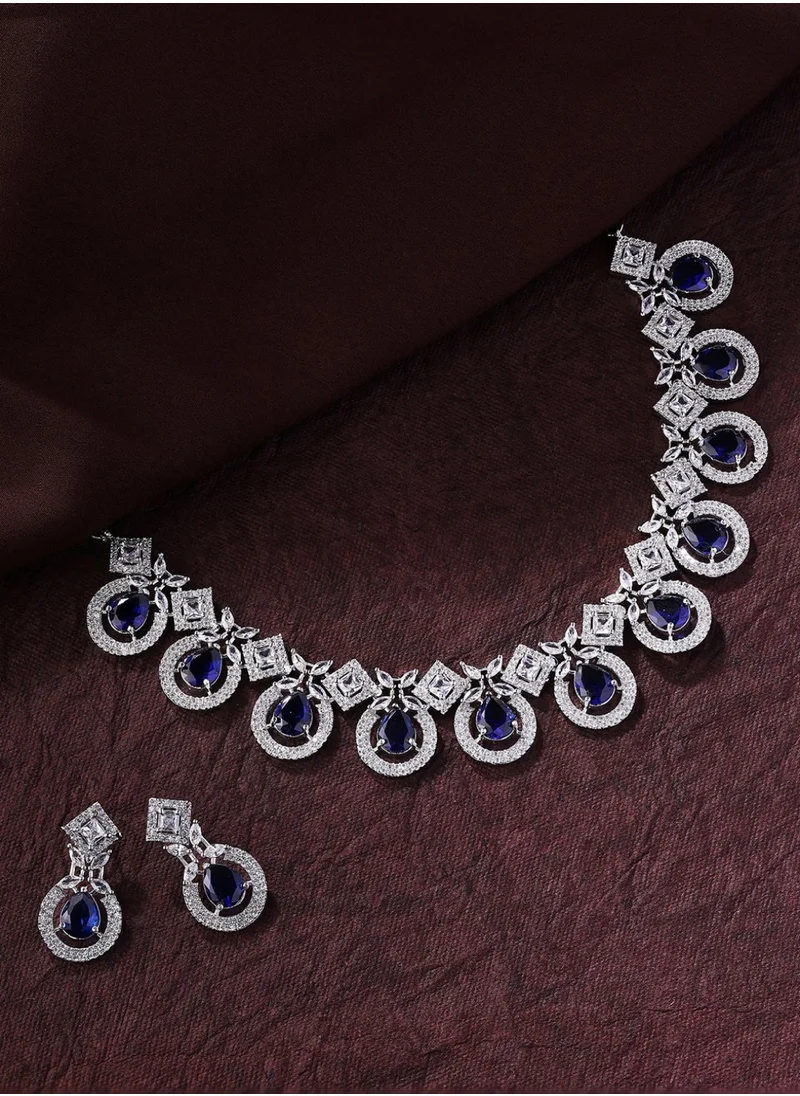 Priyaasi AD-Studded Jewellery Set