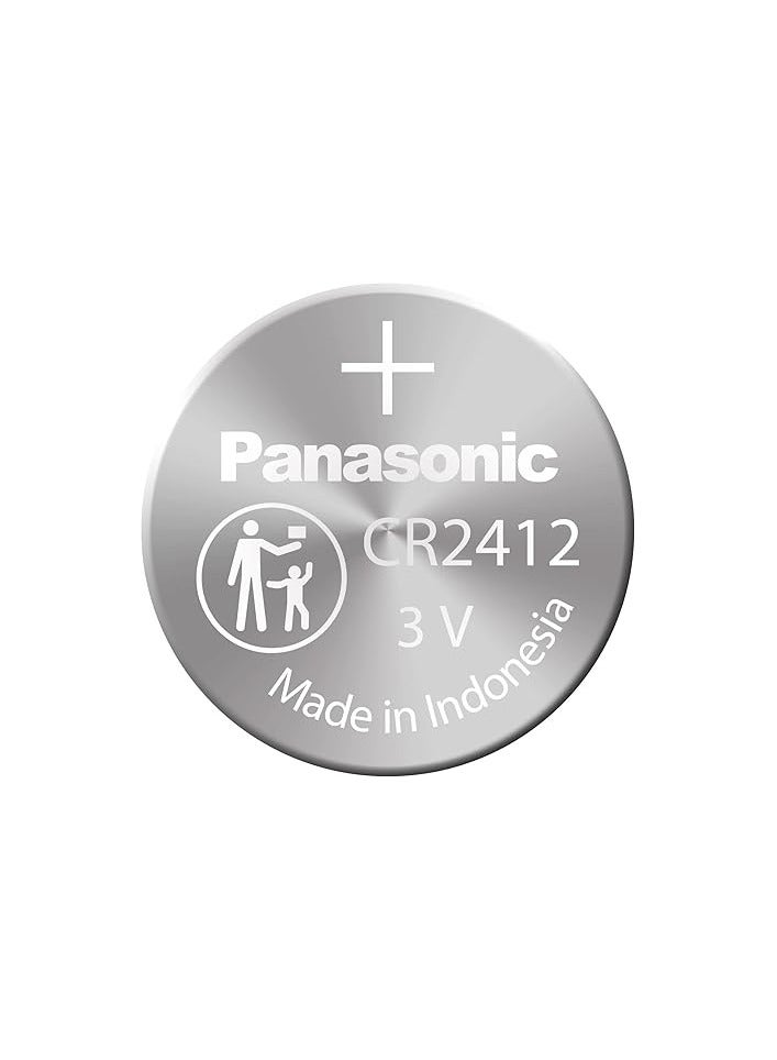 Panasonic 1-Piece Panasonic CR2412 Lithium 3V Indonesia Battery