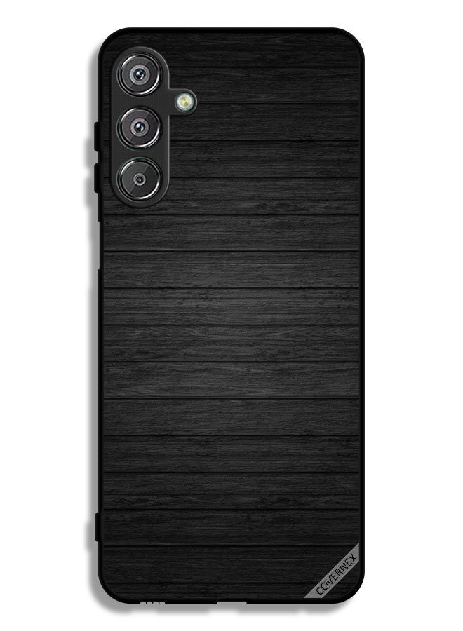 Covernex جراب حماية سامسونج جالاكسي A16 5G بنمط خشبي داكن - Image 1