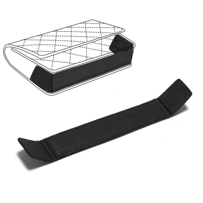 OAikor Base Shaper for WOC HandbagPurse Bottom Insert for Wallet on Chain BagsWOC Shaper Felt Bag Shaper SaverC hanel WOC Base ShaperUltimate Protection and Support Black10x12