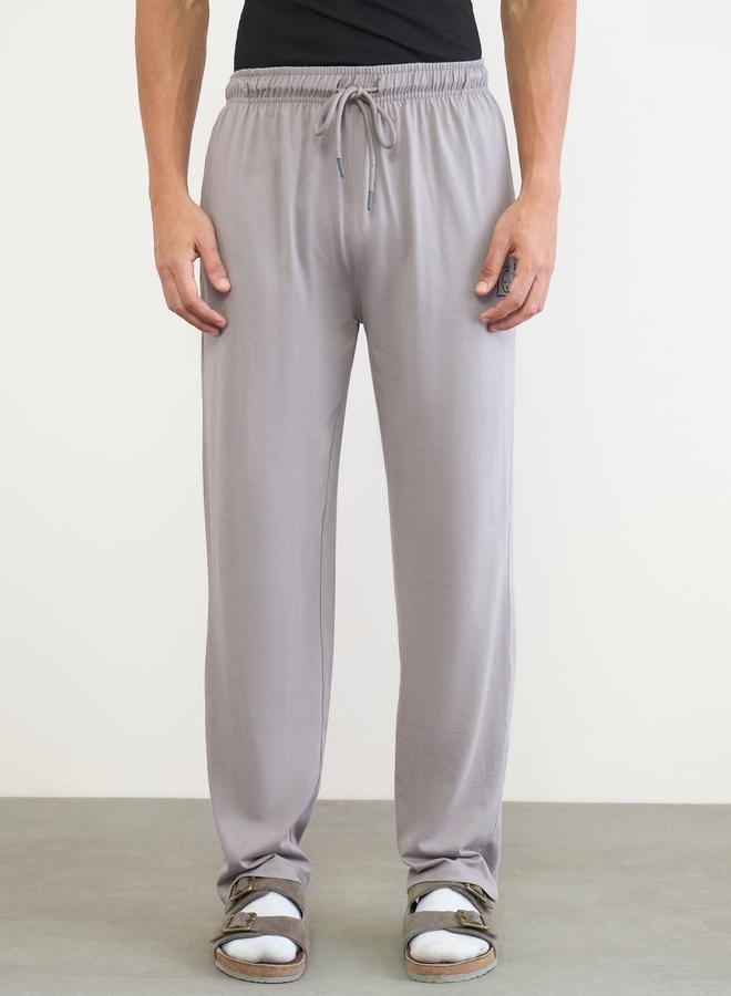 Styli Men Grey Relaxed Fit Pyjama Pants - Image 2