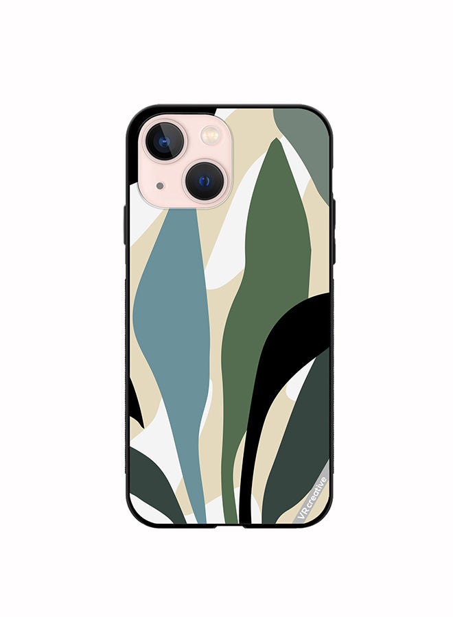 VR CREATIVE Protective Case Cover For Apple iPhone 13 Leaf Tropical Design Multicolour - Image 1