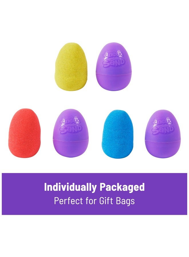 Kinetic Sand Kinetic Sand, 20-Pack Eggs with 3.3lbs Red, Yellow & Blue Play Sand for Egg Hunts, Party Favors & Goodie Bags, Sensory Toys for Kids Ages 3 and up  - Image 3