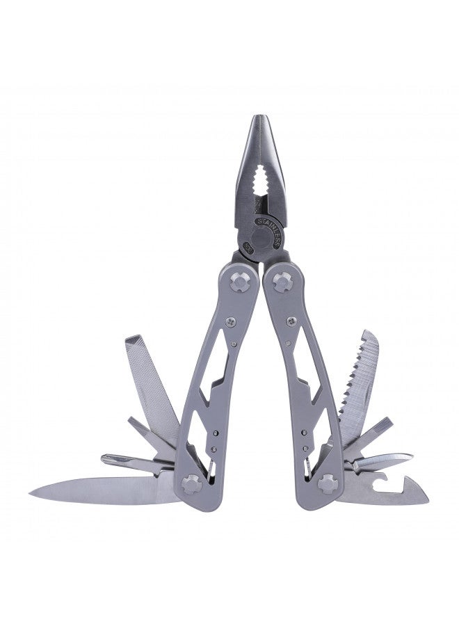 Stanley STANLEY Multitool, 12-in-1, Stainless Steel, Black Pouch (84-519K) - Image 1