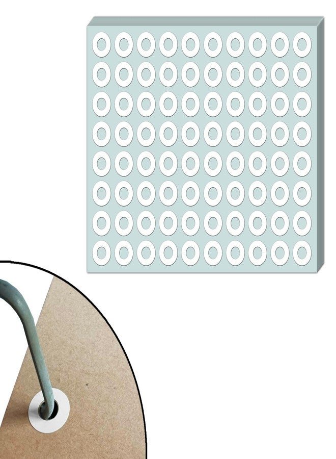 TownStix 1200 Pieces, White - Hole Punch Reinforcement Stickers, Paper Binder Protector Labels for Hole-Punched Pages - Image 1