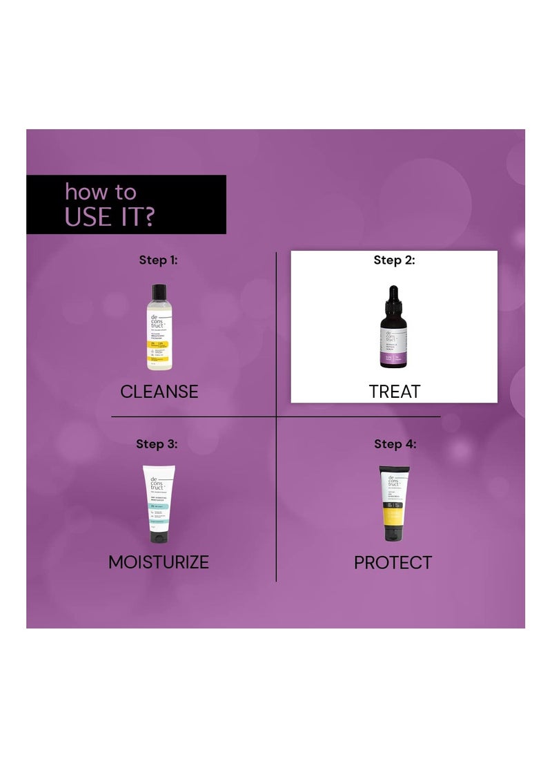 Deconstruct Retinol Face Serum with Peptide 0.2% Retinol 1% Peptide Anti Aging Face Serum  - Image 3