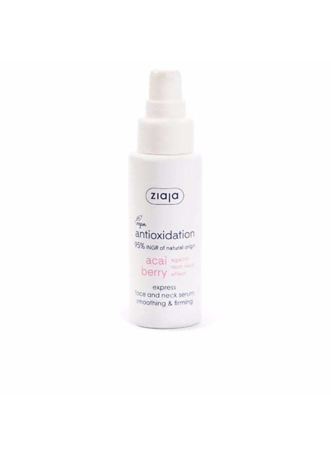 Ziaja Acai Antioxidant Express Face and Neck Serum 50ml - Image 1
