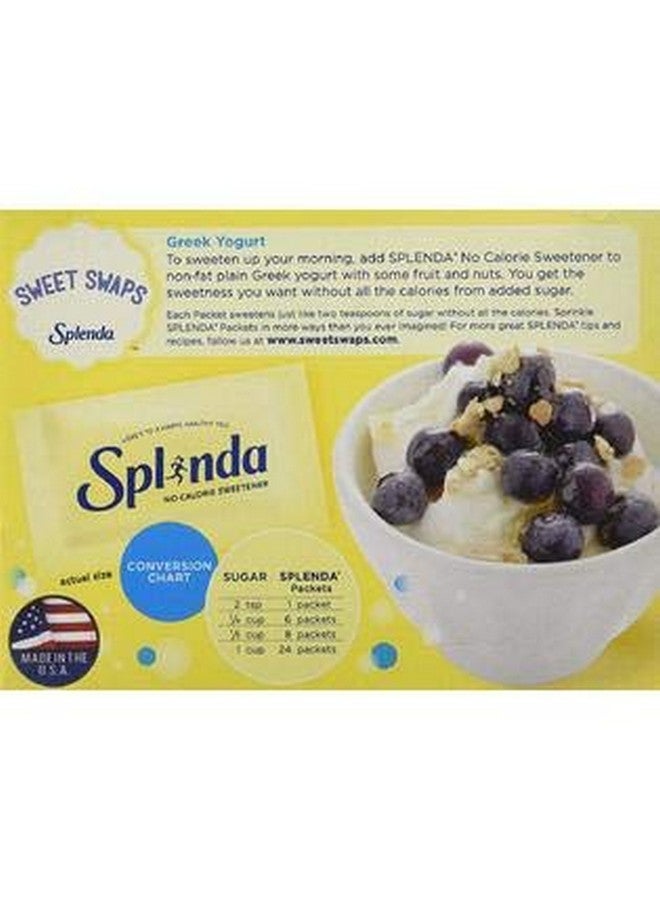 SPLENDA سبلندا تحتاج سكر خالي من السكر 100 كيس لكل (عبوة من 2 × 100 كيس) - Image 4