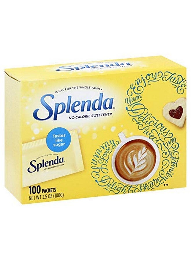 SPLENDA سبلندا تحتاج سكر خالي من السكر 100 كيس لكل (عبوة من 2 × 100 كيس) - Image 3