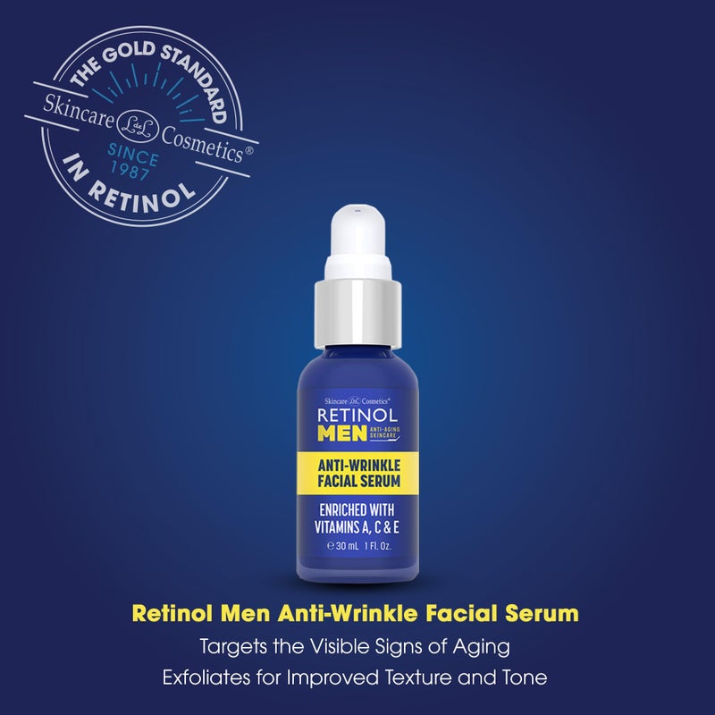 LIVAURA Retinol Menâ€™s Anti-Wrinkle Facial Serum â€“ The Original Retinol Anti-Aging Menâ€™s Formula For Younger Looking Skin â€“ Vitamin-Enriched To Smooth Fine Lines & Wrinkles, Promote Firmness - Image 5