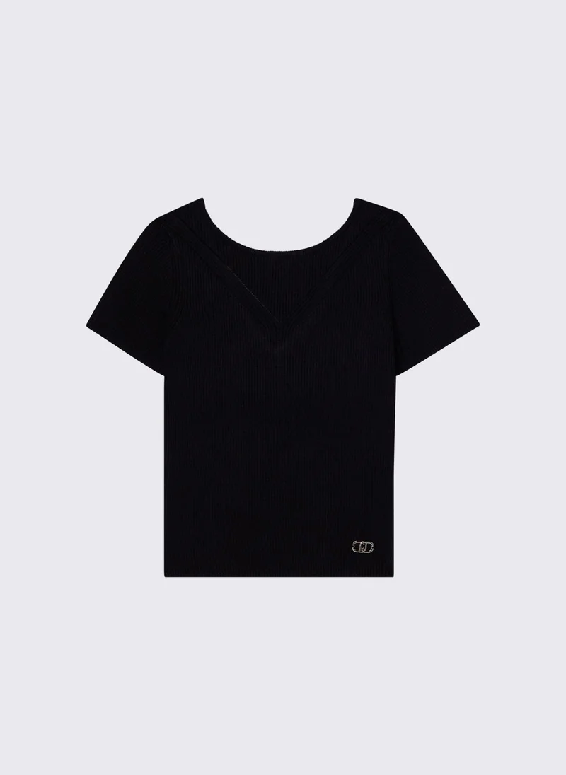 ليو جو Knit jumper